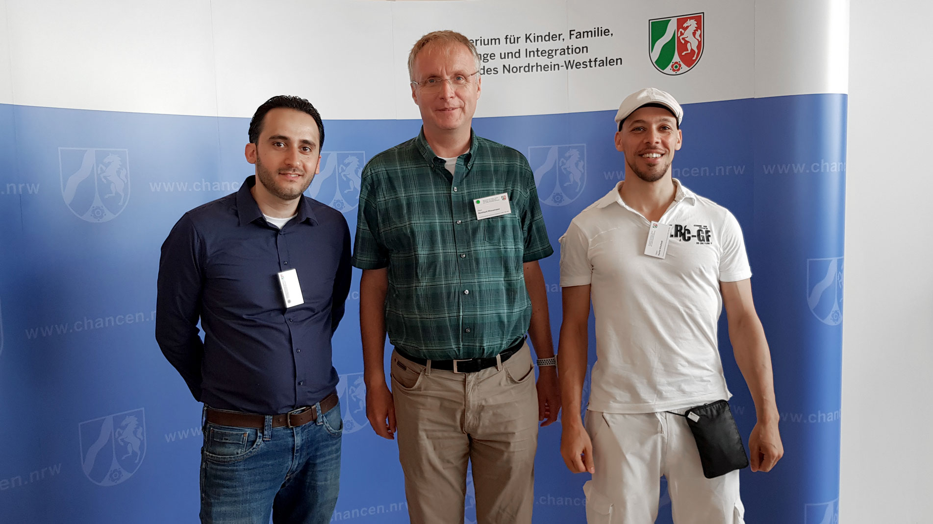 Besuch beim Ministerium für Familie, Kinder, Integration